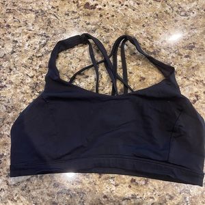 Lululemon Black Sports Bra Size 12